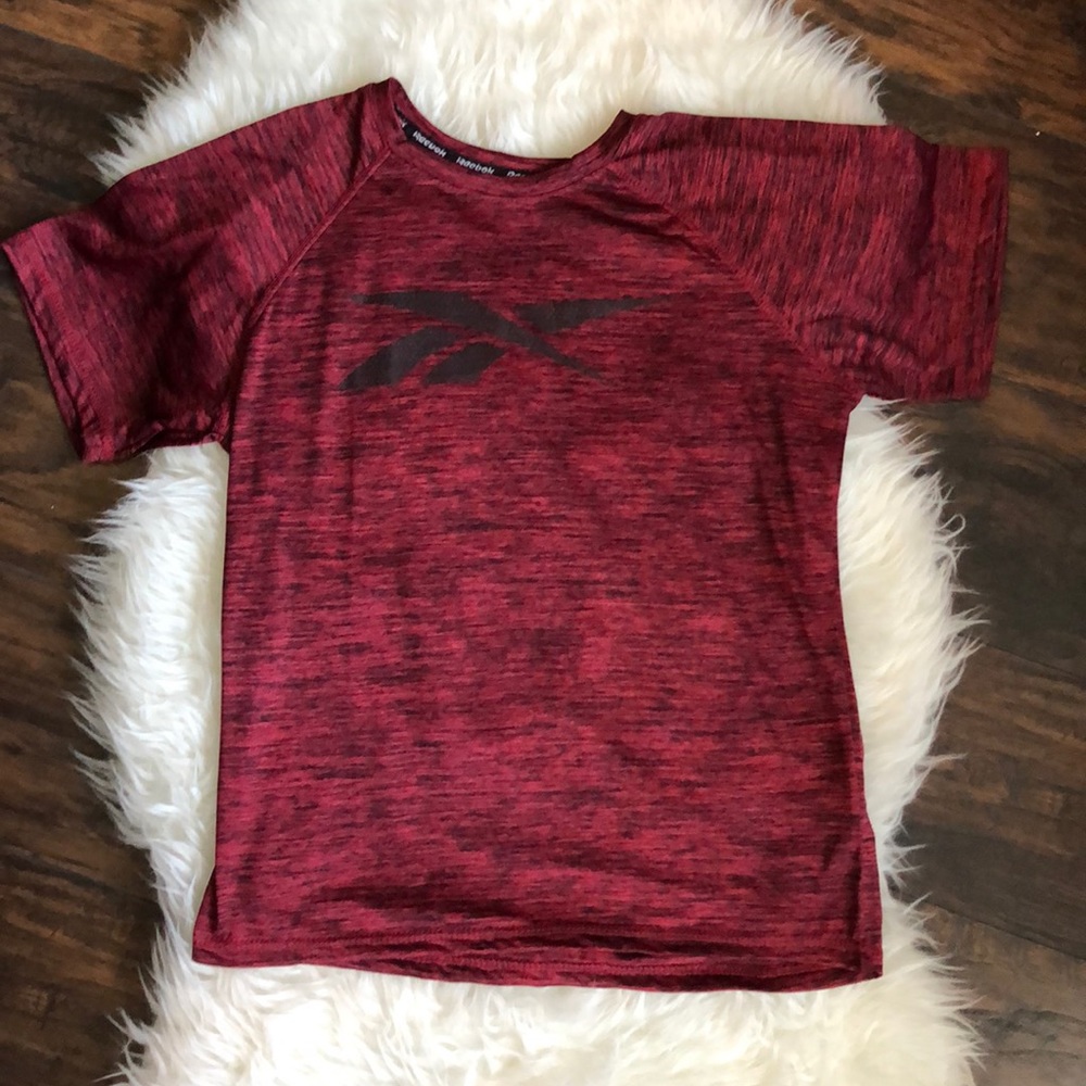 Reebok | Boy’s Dri Fit Tee Shirt Red & Black